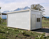 Personnalisation en usine Maisons préfabriquées mobiles modulaires à installation rapide de 20 pieds Maison en conteneur Maison préfabriquée de luxe Vill