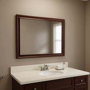 Miroir mural rectangulaire en bois Glory Furniture LaVita G8875 M, style traditionnel, finition cappuccino. - Product Image 2