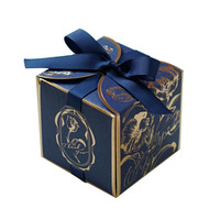 Boîte Cadeau en Papier d'Art de Luxe en Gros, Boîte à Dragées Style Mode pour Mariage, Chocolats, Faveurs et Cadeaux d'Invités
