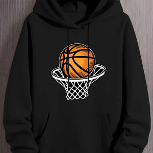 เสื้อฮู้ดพิมพ์ลายสไตล์วินเทอร์สตรีท ผลิตจากผ้าที่เป็นมิตรต่อสิ่งแวดล้อม ระบายอากาศได้ดี ดีไซน์กระเป๋า เหมาะสำหรับใส่เลเยอร์ลำลองในชีวิตประจำวัน - Product Image 4