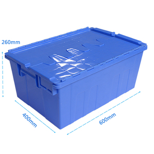 Boîtes de rangement solides en plastique empilables écologiques HAOSEN, directement de l'usine chinoise, pour déménagement et stockage personnel, réduction sur les achats en gros - Product Image 4