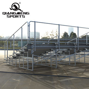 알루미늄 관람석 8 열 경기장 벤치 관중석 지원 맞춤형 - Product Image 4
