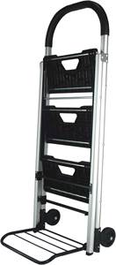 Keranjang tangga 2 dalam 1 dengan kapasitas 120kg, truk tangan lipat aluminium & tangga langkah - Product Image 6