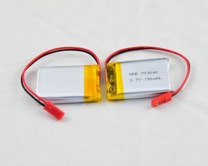 GEB 703040 3,6 v 750mah lithium ion battery rechargeable for's light emergency led lithium battery - Product Image 2