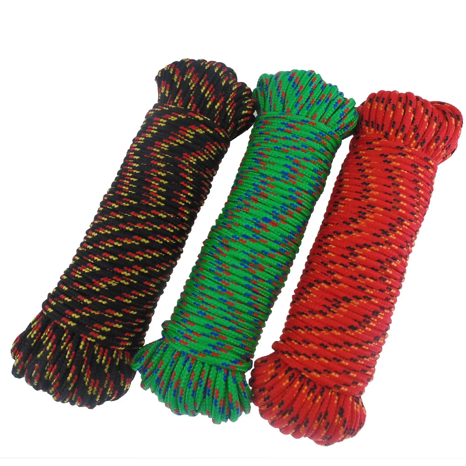 3/16inch Multipurpose Ropes in Assorted colors Diamond Braided