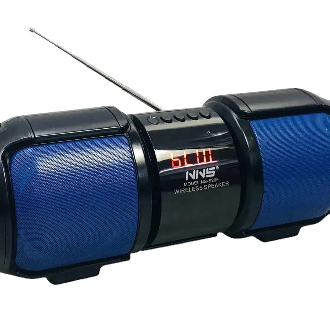Radio portátil NNS S205 Am Fm, linterna Led recargable con receptor Usb, Radio de buena calidad