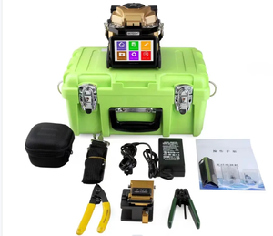 เครื่องประกบไฟเบอร์โลหะ T-308ใช้กับโทรคมนาคมได้ FTTH เครือข่าย4G WiFi IP SDK 0.02dB ขาดทุน6วินาที - Product Image 4