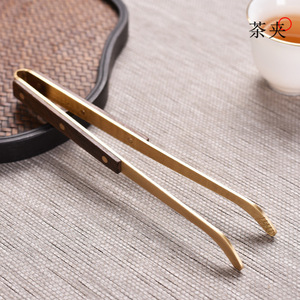Pinzas para Té de Bambú, de Madera Natural, Antideslizantes y Resistentes al Calor, Accesorios para la Ceremonia del Té Kung Fu, Ideales para Beber y Charlar - Product Image 4