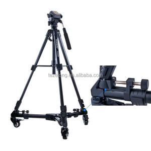 YUNTENG pliable YT-900 trépied chariot roues en aluminium <span class=keywords><strong>pour</strong></span> Studio <span class=keywords><strong>Photo</strong></span> vidéo éclairage verrouillable en direct - Product Image 2