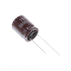 Distribuidor Autorizado, Condensador de Aluminio EKYC160ELL562ML20S, 5600uF, 20%, 16V, Radial, 5600uF - Product Image 1