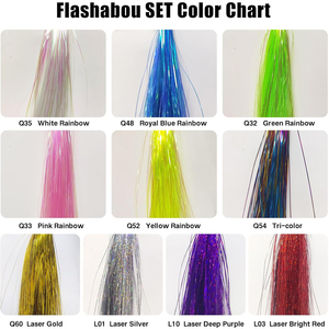 Ensemble <span class=keywords><strong>de</strong></span> matériaux <span class=keywords><strong>de</strong></span> montage <span class=keywords><strong>de</strong></span> <span class=keywords><strong>mouches</strong></span> 10 couleurs Ondulation Flashabou Leurre <span class=keywords><strong>de</strong></span> pêche faisant <span class=keywords><strong>des</strong></span> fournitures <span class=keywords><strong>pour</strong></span> les <span class=keywords><strong>mouches</strong></span> Flash Fiber Set 09D-0100 (B07) - Product Image 3