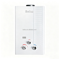 Chauffe-eau instantané sans réservoir à basse pression 18L, gaz naturel et GPL, extérieur et domestique, commercial, en acier inoxydable, 36KW