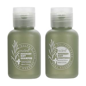 Champú Refrescante de Romero y Menta NUSPA de Marca Privada para el Cuidado del Cabello, Previene la Caspa y Favorece el Crecimiento del Cabello - Product Image 3