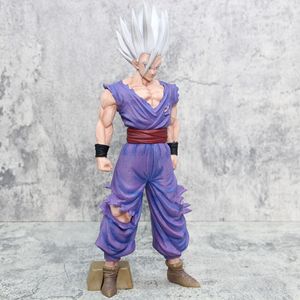 Figura <span class=keywords><strong>de</strong></span> Acción <span class=keywords><strong>de</strong></span> Dragon Ball <span class=keywords><strong>de</strong></span> 34 cm, Super Saiyan, Gohan Bestial con Cabello Blanco, Estatua Dañada <span class=keywords><strong>de</strong></span> Gohan, Figura <span class=keywords><strong>de</strong></span> Anime - Product Image 3