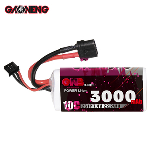 GNB GAONENG 2S 3000mah 7.4V 10C XT60 Li-Ion Lithium Ion 18650 แบตเตอรี่แพ็คสำหรับเรือ RC รถแข่ง - Product Image 5