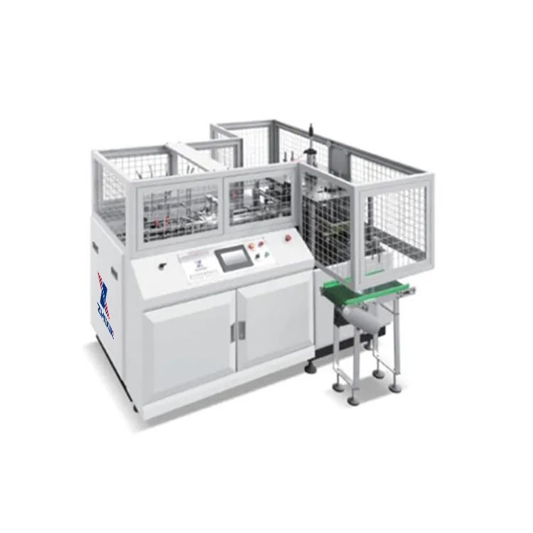 Высококачественный автоматический пищевой контейнер для выноса пирожных, упаковочная машина для производства бумажных изделий