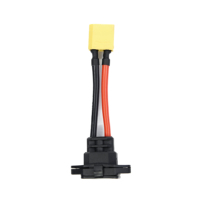 Câble adaptateur de chargeur de batterie lithium EV à 3 broches mâle 12-24V Pingzitou pour véhicule à énergie nouvelle, charge haute intensité, OEM Ethernet