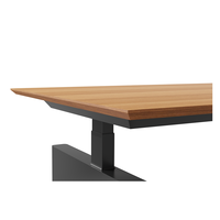 Bureau de réunion modulaire en bois haut de gamme moderne E0 de luxe Grand bureau Table de conférence de luxe avec fonction extensible