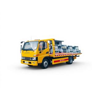 Nouveau Jianghuai Junling V6 Blue-Plate, camion de dépannage et de <span class=keywords><strong>remorquage</strong></span> à plateau pour une camionnette et deux remorques, pour le sauvetage routier, Chengli <span class=keywords><strong>Auto</strong></span> - Product Image 1