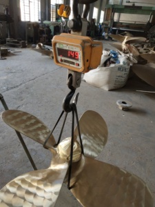 ใบพัดเรือสแตนเลสสตีลสี่ใบพัด คุณภาพสูง ดีไซน์พิเศษ สำหรับเรือเดินทะเล - Product Image 5