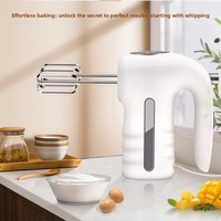 RSC Nouvelle Batteuse Électrique Portable Grande Capacité à 5 Vitesses pour Pâte, Crème et Pâte à Pizza EB035