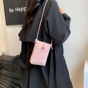 Nouveau sac à bandoulière tendance coréen décontracté pour femme, petit sac carré à une épaule - Product Image 5