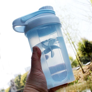 500ml Small Protein <b>Shaker</b> <b>Bottles</b> with Handle BPA-Free Gym <b>Shaker</b> Cups with Blending Ball for Protein Shakes and Pre Workout - Product Image 1