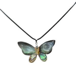 Broche papillon en coquillage naturel pour femmes, pendentif de collier fait à la main, bijou romantique, tout assorti, cadeau, nouvelle collection