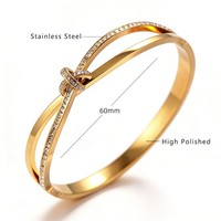 Bracelet pour femme en acier inoxydable, plaqué or 18 carats sous vide, motif coquillage, style européen et américain, bijoux transfrontaliers de luxe léger, inaltérable