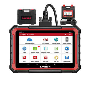 X431 Pro Niveau Concessionnaire Filaire OBD1 OBD2 4GB 64GB Codage CAN FD DoIP Réinitialisation Injecteur et Papillon - Product Image 1