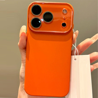 Coque de protection antichoc en verre cristallin pour iPhone 17 Air 16 15 14 13 12 11 Pro Max Plus, finition mate douce pour la peau