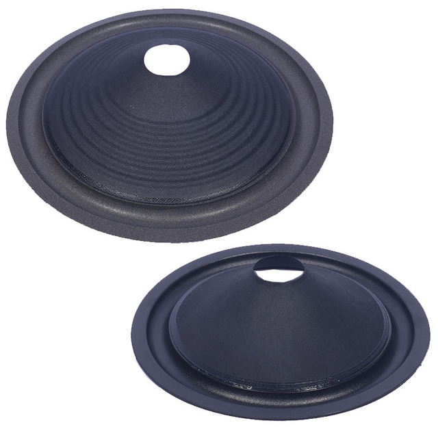 3 Inch to 8 Inch Carbon Fiber Speaker Accessories Paper Cone Drum Rubber Edge Foam Compression for Compression Cone Speakers