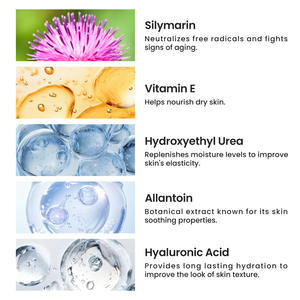 CLOVERRENA Baume Réparateur Anti-oxydant pour les Lèvres à l'Allantoïne, Vitamine E, Silymarine, Acide Hyaluronique – Crème Hydratante Anti-rides pour les Lèvres - Product Image 3