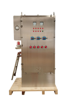 Boîtier de panneau de commande sous pression Ex Pzc IIB T4 Gc 320A IP66 avec unité de contrôle d'air pour systèmes électriques en zones dangereuses