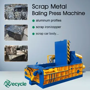 Machine hydraulique de recyclage des déchets métalliques