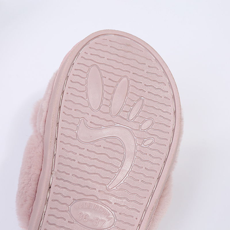Pantofole Interne Esterne Comode Pantofole Da Donna In Finta Pelliccia - Morbide, Aperte, Suola Spessa, Comode Per Casa E Esterno, Colore Rosa Pantofole Finta Pelliccia