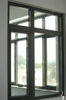 Ventanas Abatibles de Aluminio Serie 80 con Rotura de Puente Térmico de Alta Calidad para Villas Modernas