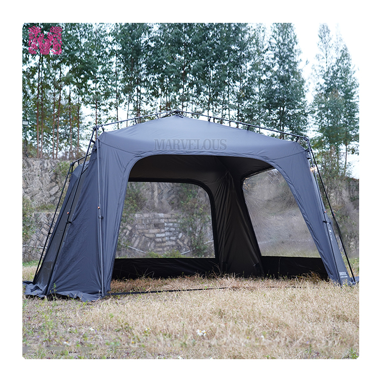 shark tent Finn the LightUP clear tarp Size:8'X14' the popup tent Produkte | Brauns GmbH