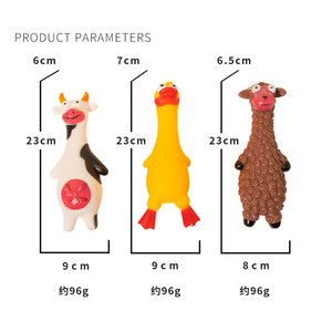Cow Shaped Squeaky Puppy <strong>Dog</strong> Toys Small <strong>Dogs</strong> Chewing Pet Toys Vinyl With <strong>Sound</strong> <strong>Squeaker</strong> - Product Image 6