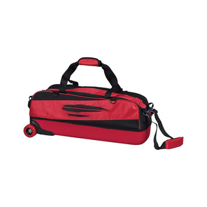 High Quality Outdoor Waterproof Large 2 Ball Bowling <b>Bags</b> <b>with</b> Large <b>Wheels</b> and Retractable Handle <b>Bag</b> - Product Image 1