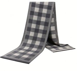 Bufanda Larga de Cachemira con Estampado Digital a Cuadros, Gruesa y Cálida para Otoño e Invierno, Estilo Nuevo, Venta al Por Mayor para Mujer - Product Image 6