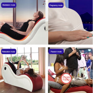 Gratis Monster Make Liefde Set Bed Ontspannende Woonkamer Meubels Pu Leer Leisure Slapen Yoga Sex Stoel Voor Paar - Product Image 3