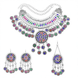 Fine Jewelry <b>Set</b> with <b>Pearl</b> Headdress Necklace Earrings for Women-Party Gift - Product Image 2