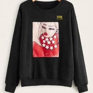Sudadera con parches para mujer, nueva sudadera de diferentes estilos - Product Image 1