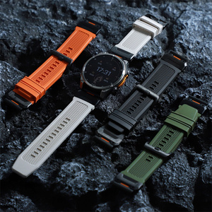 <span class=keywords><strong>Correa</strong></span> de Reloj de Goma Quickfit de 22 mm y 26 mm para Reloj <span class=keywords><strong>Garmin</strong></span> <span class=keywords><strong>Fenix</strong></span> 8 <span class=keywords><strong>Pro</strong></span> 7 6 Quatix 8 7 Tactix8 Instinct 3 Descent Epix <span class=keywords><strong>Pro</strong></span> - Product Image 4