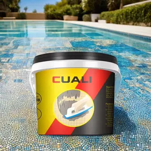 Customize Color Swimming Pool Epoxy Grout Anti-Yellowing Mosaic Matte Two Component Hydrogenated Epoxy Grout