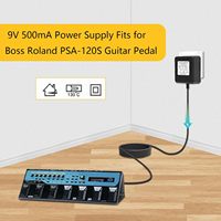 Adaptateur secteur linéaire AC 230V 50Hz/60Hz 12VDC 500mA, à brancher, en matériau ABS, sûr et pratique