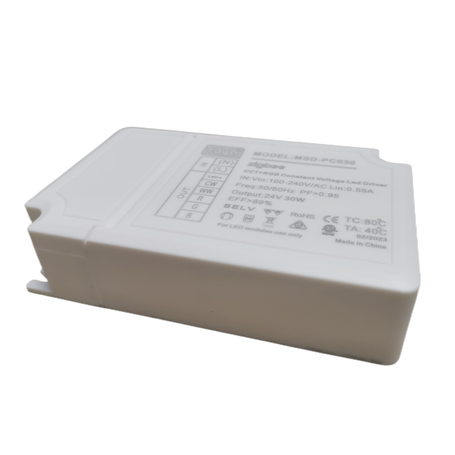 60W Smart 0-10V PWM TRIAC DALI-DT6/DT8 Constant Current Dimmable Led Driver 500ma