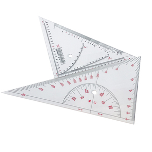 Triangles nautiques Inoue Type IMPA371007 en plastique durable - Product Image 1