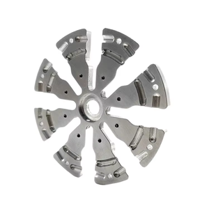 CNC Machined Stainless Steel/Aluminum Spoke Mount Plate 7/8-Arm Custom Flange Fixing Disc Drilling Precision Machining Parts - Product Image 2